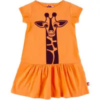 DYR -Cph Klänning - Djurens pigga - Happy Apricot Giraff - - 5 år (110) - Klänning