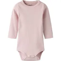 Name it Body l/ä - Rib - NbfFrederika - Violet Ice - - 68 - Body L/Ä