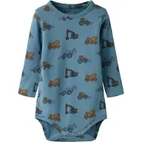 Name it Body l/ä - NbmFinnian - Spring Sjö/Maskiner - - 1 år (80) - Body L/Ä