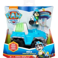Ryhmä Hau Paw Patrol Figur med fordon Rex
