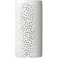 LINDBY Vägglampa , Jiru, dimbara, Vit, Hall, Gips / lera, Modern
