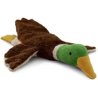 Senger Naturwelt Värmekudde - Liten - 43 cm - Anka - Brun/Vit/Gr - - One Size - Gosedjur