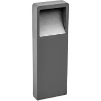 LUCANDE Utomhusbelysning , LEYA, Svart, Terrass, Aluminium, Modern