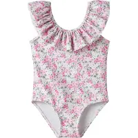 Name it Baddräkt - NmfZolea - Bright White - - 1½-2 år (86-92) - Badkläder