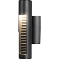 Konstsmide Udine 7536-750 LED-utomhusväggbelysning EEK: G (A - G) LED LED 12 W Svart