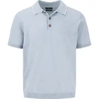 Fynch&Hatton Cotton Linen Kortärmad Polotröja