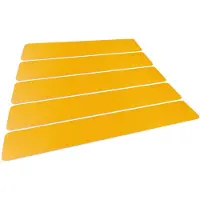 Durable 181004 golvmarkering Zebrasor 200/05 gul 181004 1pg