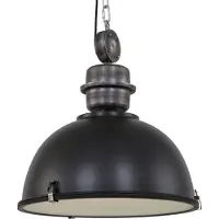 Steinhauer Hänglampa Bikkel, dimbar, Svart, Vardagsrum / matsal, Metall, Industriell design, Pendellampa