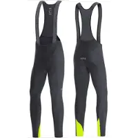 Gore C3+ Thermo Bib Tights Men svart/gul M 2022 Vinterbyxor