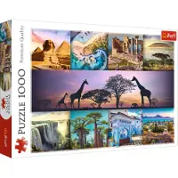 Trefl Pussel 1000el Collage - Afrika 10792 Trefl