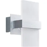LINDBY Vägglampa , Yorick, Vit, Sovrum, Plast, Modern