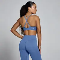 Myprotein MP Women's Tempo Twist Back Sports Bra - Slate Blue - XS