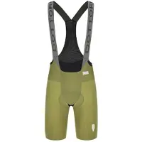 Q36.5 Dottore Pro Bib Shorts Green Grey, Size M