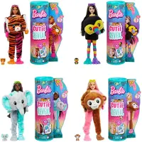Mattel Cutie Reveal Djungelkompisar-serien () Docka Blandad