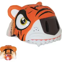 Crazy Safety Tiger, Cykelhjälm, Junior, Orange