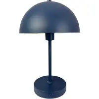 Dyberg Larsen LED bordslampa Stockholm, dimbar, Blå, Vardagsrum / matsal, Metall, Skandinavisk, LED-bordslampa
