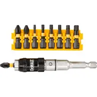 DeWalt DT70578T DT70578T-QZ Bit-Set 10 delar Hold-funktion