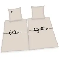 MCU Better together partnerpaket sängkläder (2 set) 100% bomull