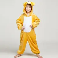 Haicospl Vinterflanell Mjuk Varm Enhörning Kigurumi Pyjamas Huva Djur Tecknad Pojkar Pyjamas Enhörningspyjamas för flickor Barn Sovkläder 6T