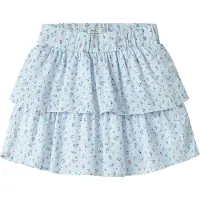 Name it Kjol - NkfVinaya - Ice Vatten - - 7 år (122) - Kjol