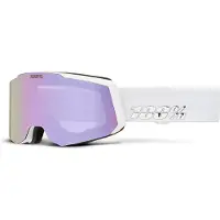 100% SNOW - SNOWCRAFT S skidglasögon vit HiPER Lavender Mirror