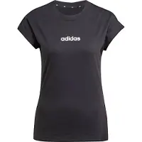 Adidas Essentials Linear Cotton T-shirt Med Korta ärmar