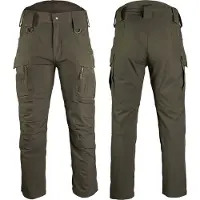 Mil-Tec Assault Byxa Softshell (Färg: Ranger Green, Storlek: Large)