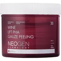 Neogen Dermatology , Dermalogy, Bio-Peel + Avancerad Behandling, Gauze Peeling, Vino, 30 Räkning, 6.76 fl oz (200 ml)