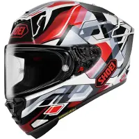 Shoei X-SPR Pro Valion TC-1 Integralhjälm Vit/Röd/Svart L Unisex hvid