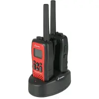 Stabo Freecomm 850 PMR handhållen radio 2-pack IPX7 vattentät flytbar upp till 10 km (20850)