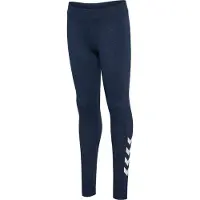 Hummel Leggings - hmlJR - Black Melerad - - 14 år (164) - Leggings