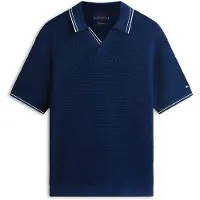 Tommy Hilfiger New York Label Regular Tipped Collar Polo Shirt