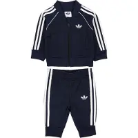 Adidas Originals Träningsoverall 'SST' mörkblå / vit