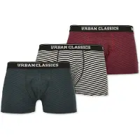 Urban Classics Set Of 3 Boxers Grönt L Man