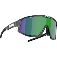 Bliz - Solglasögon - Fusion Crystal Black Brown w Green Multi för UnisexUll - Svart