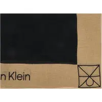 Calvin Klein Strandhandduk ljusbrun / svart