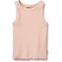 Wheat Topp - Rib - Minka - Powder - - 6 år (116) - Linne