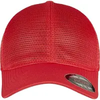 Flexfit Cap 360 Omnimesh Röd L-XL Man