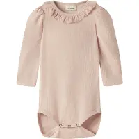 Lil´ Atelier Lil' Atelier Body l/ä - NbfFrijo - Peach Piska - - 68 - Body L/Ä