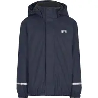 Lego Wear Regnjacka m. Fleece - LWJipe - Marinblå - - 5 år (110) - Regnjacka