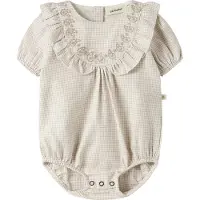 Lil´ Atelier Lil' Atelier Body k/ä - Loose - NbfFoley - Coconut Mjölk - - 62 - Body K/Ä