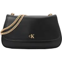 Calvin Klein Monogram Hardware Shoulder Bag