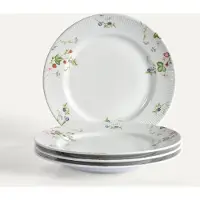 Fyrklövern Nordic Dawn tallrik 27 cm 4-pack, Sommar Mattallrik