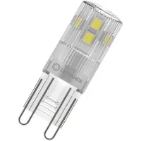 Ledvance Value Class PIN - LED-glödlampa - form: majs - klar finish - G9 - 1.9 W (motsvarande 20 W) - klass F - varmt vitt ljus - 2700 K