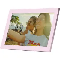 Ginza.se PIXIE - Smart Digital Photo Frame - Pink - 10,1 LCD touchskærm
