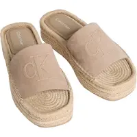 Calvin Klein Ebeth Platform Espadrille Sliders