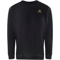 Aquascutum Iconic Crest Svart Träningsset Med Rund Hals