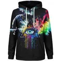 Mr. GUGU & Miss GO "Print Prism" Hoodie