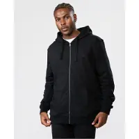 Lyle & Scott Lyle &amp; Scott Tonal Eagle Jet Black Zip Through Hoodie