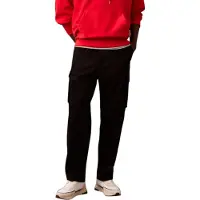 Calvin Klein Jeans Straight Cotton Twill Cargo Trousers